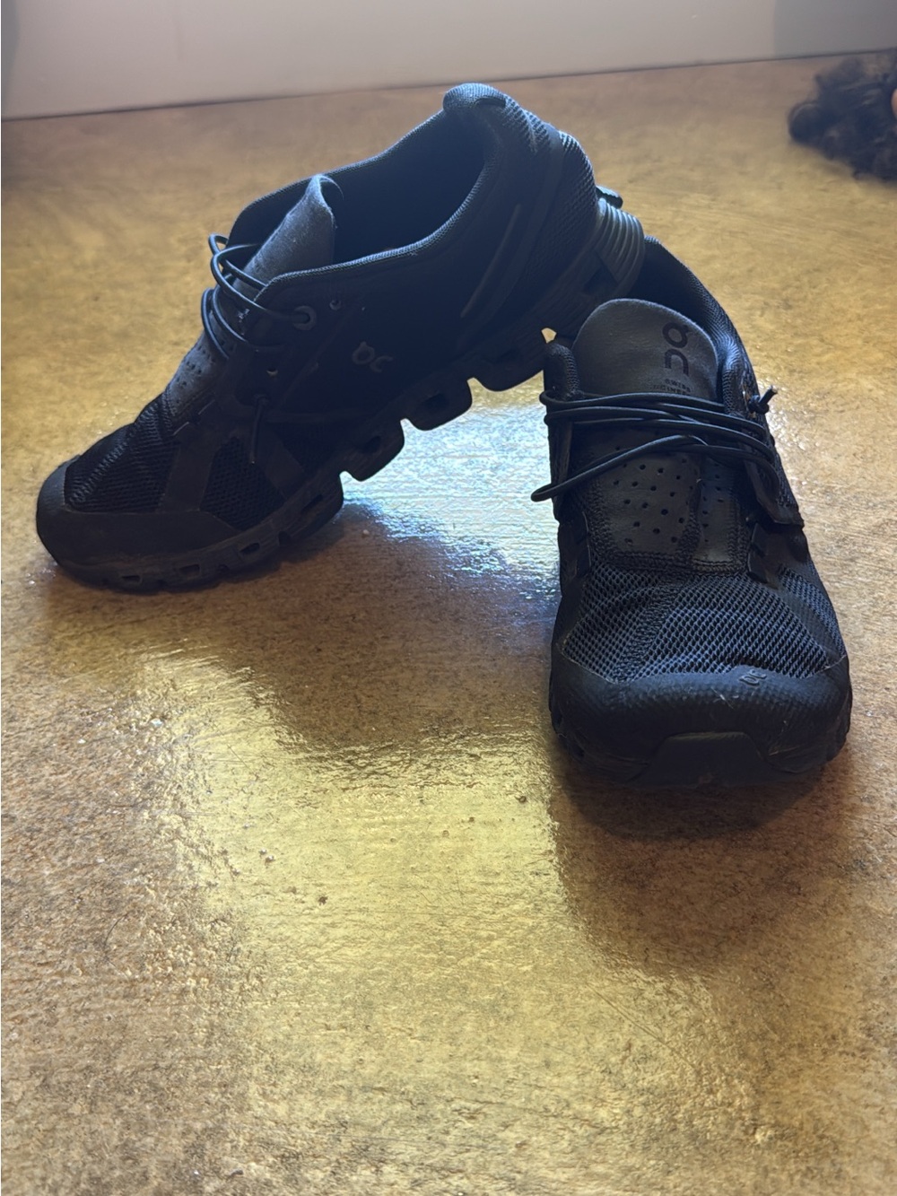 On Running Women's Black Cloudtec Athletic Sneakers